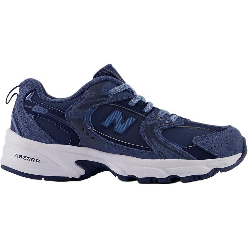 New Balance Scarpe da Corsa Basse Resistenti all'Abrasione NB 530 per Bambini Sneakers da Bambino Blu Scuro PZ530KD
