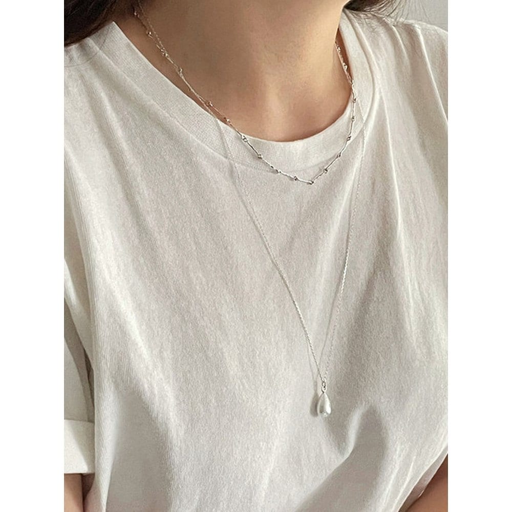 Raindrop Long Necklace