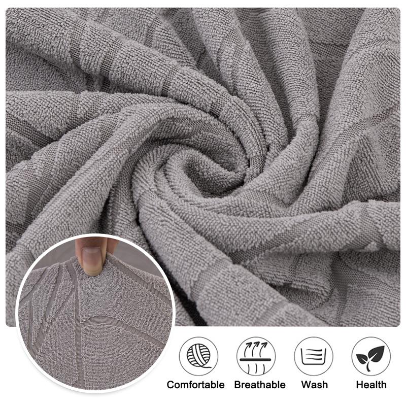 Jacquard Sofa Slipcover with Skirt Stretch Sofa Cover for Living Room Couch Covers Easy Fitted Washable Furniture Protector 1pc