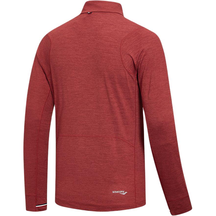 Saucony Simple Comfortable Skin-Friendly Stand Collar Knitted Sweater Unisex sweater SA2269LT21T-RD028
