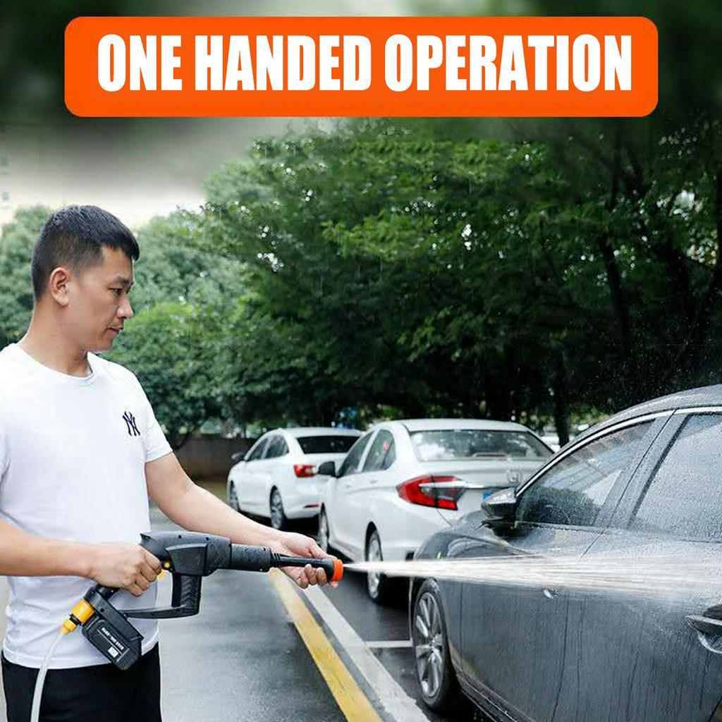 160W/240W Cordless High Pressure Car Washer Machine  Handheld Auto Spray Powerful Car Guns Washer Garden Water Jet 35X20cm