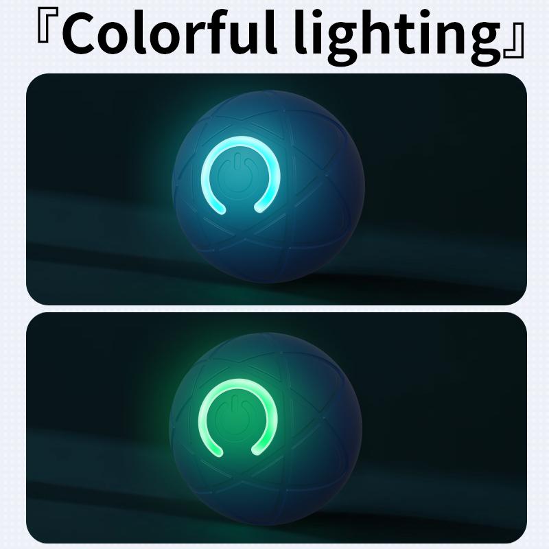 Smart Dog Toy Ball Electronic Interactive Pet Toy Moving Ball USB Automatic Jumping Ball Toy For Puppy Pet Supplies