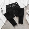 2021 High-Waist Slim Fit Women's Skinny Jeans - Trendy Stretch Pencil Pants for Summer