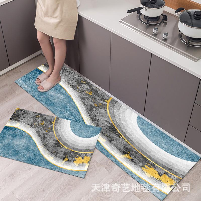 

Грязеотталкивающий и прочный коврик для пола, кухонный ковер, коврик для входа в ванную, коврик для входа в ванную 40 * 60Cm
