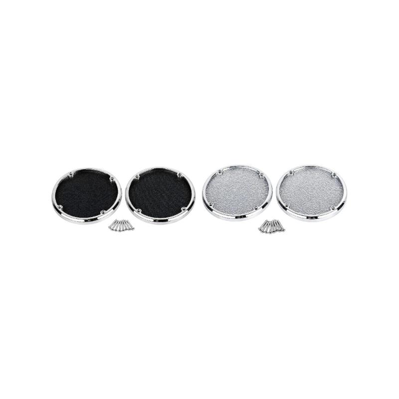 Replacement Rear Speaker Grille Covers with Metal Mesh Panels and ABS Frames for 2014-2023 a Finished Speaker Opening, 1 Set