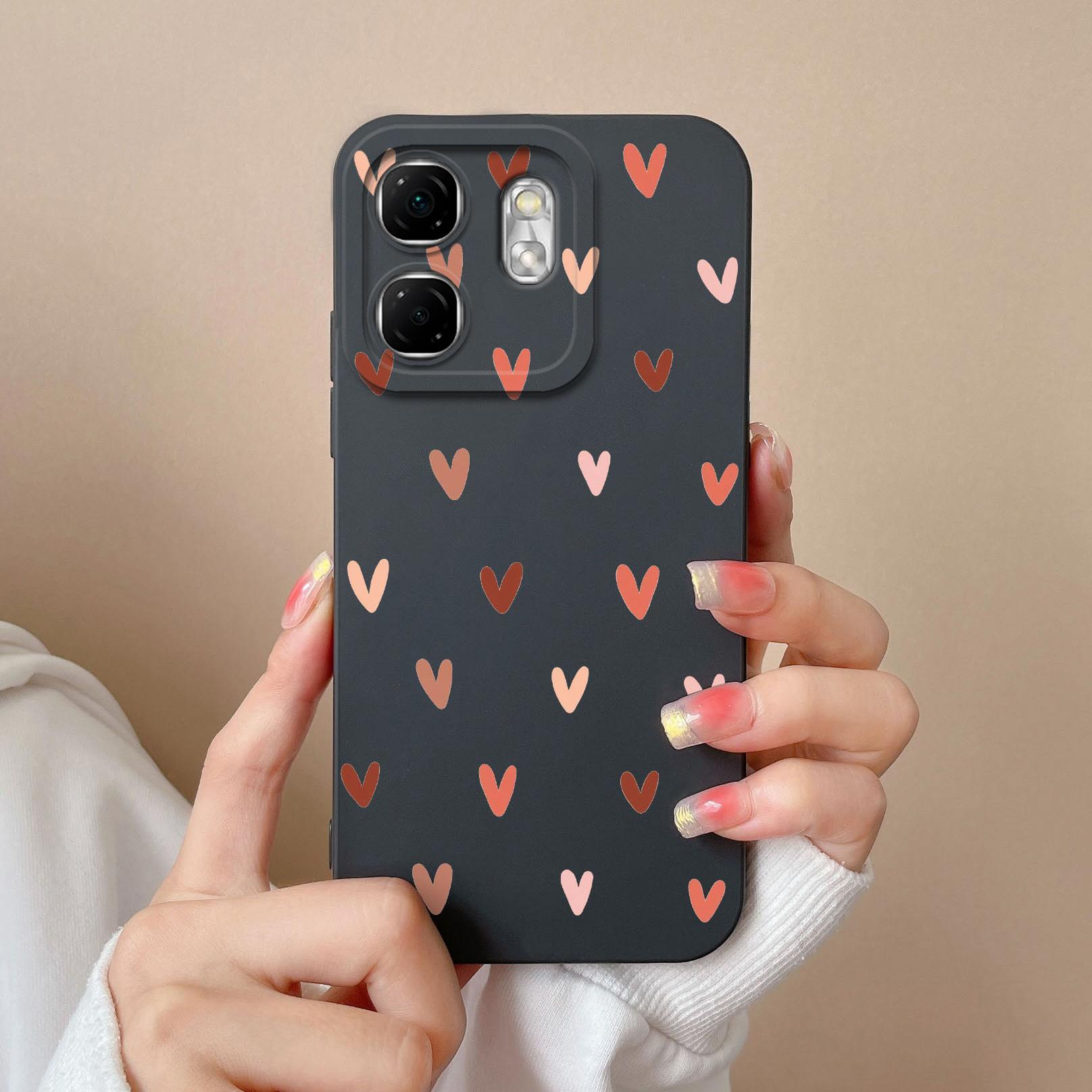

For Infinix Smart 9 Case Fashion Butterfly Liquid Silicone Full Protection Back Cover For Infinix Smart9 Model X6532 Phone Shell Infinix Smart 9