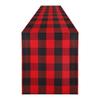 Christmas Table Runner Red and Black Checkered Tablecloth Merry Christmas Decorations For Home Navidad Noel Gifts Tablecloth