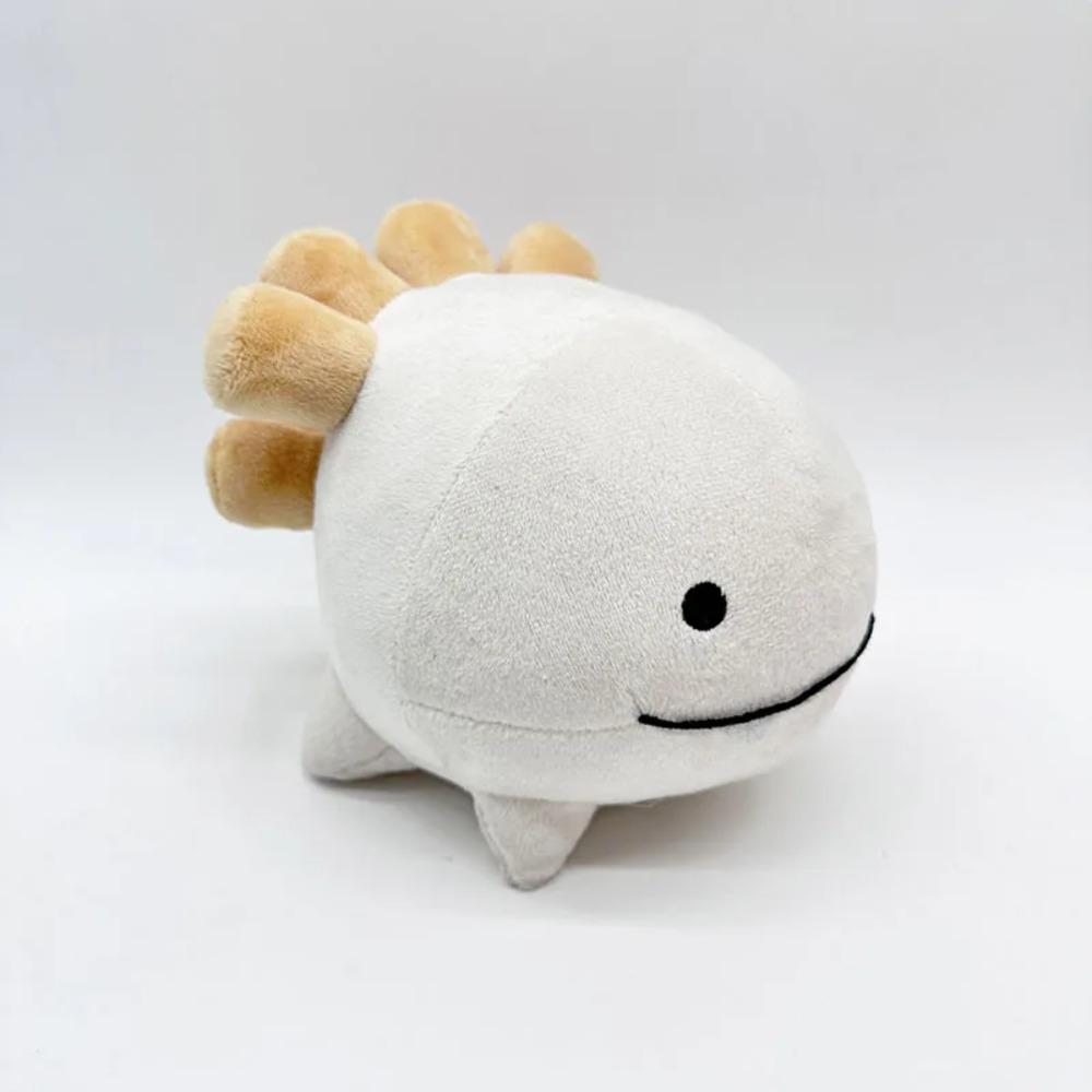 Nuovo Squalo Deepwoken Peluche 14cm Salamandra Sorridente Bocca Grande Cartone Animato Anime Animali Bambole Come Regali di Natale Per Amici