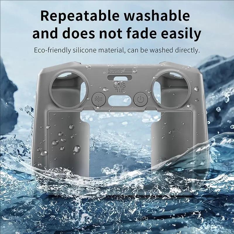 Shockproof Silicone Case for DJI RC 2 Remote Controller - Anti-Slip & Anti-Scratch Protective Cover with Dustproof Design
