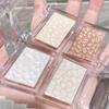 Ice Crystal Highlighter Highlighter Pearlescent Face Eye Highlighting Mashed Potato Burst Glitter Finishing Palette