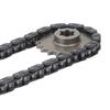 Metal Steel T8F 20T 11T Sprocket 116 Links T8F Drive Chain Kit for Karting Mini Motorcycle Off Road Vehicles