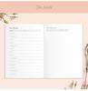 A5 Wedding Planning Notebook with Natural Pages and Hardcover