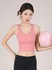 Women's Cross-Back Shockproof Sports Bra for High-Intensity Running, Yoga, Pilates, and Fitness
