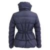 Moncler Authentic ALOUETTE Belted Down Jacket Jacket 0 NavyUsed