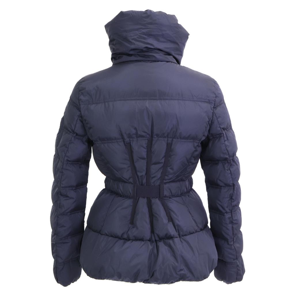 Moncler Authentic ALOUETTE Belted Down Jacket Jacket 0 NavyUsed