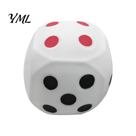 Soft Squeeze Toys 1/2Pcs Giant Dice Stress Relief Toy, Toy for Focus Aid & Anxiety Reduction, Relaxation Cube Sensory Portable Relievers