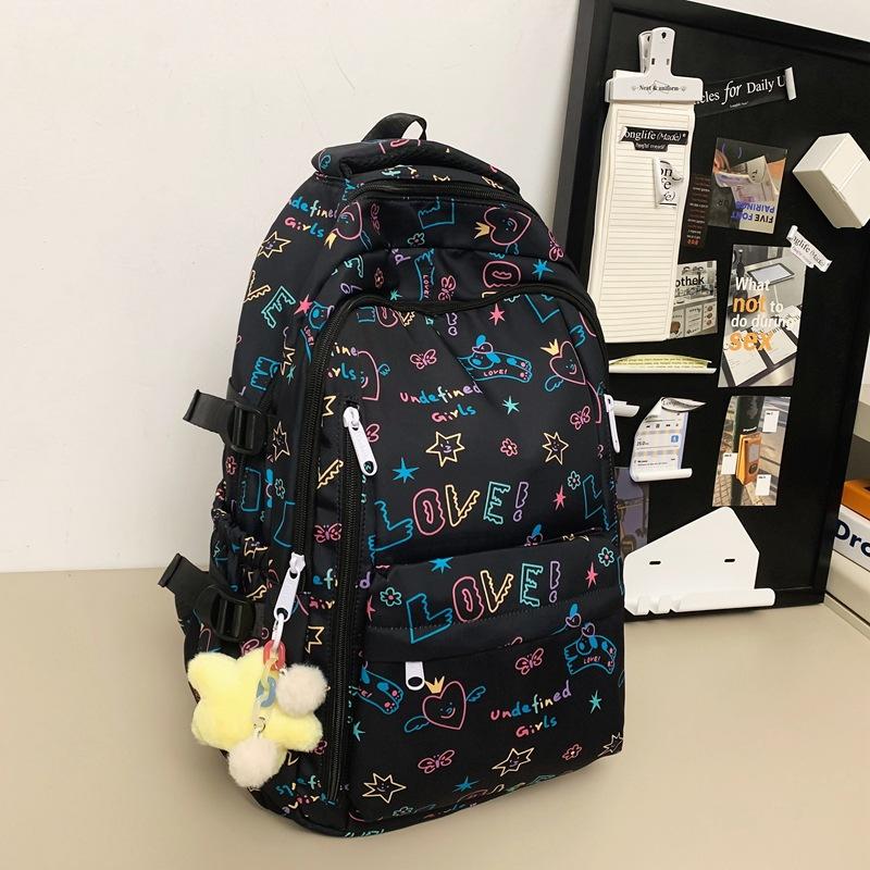 Simple Backpack for Students  High School and College Students  Large Capacity and Versatile Backpack for Girls