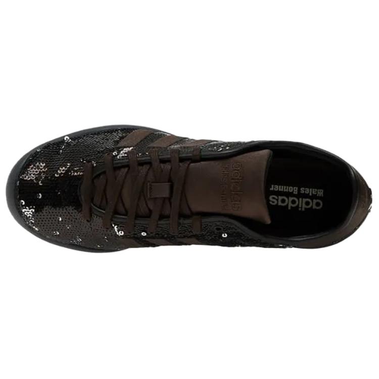 Wales Bonner X Adidas Karintha Brown Sequins Unisex Sneakers Black Core-Black Silver-Metallic JR0259