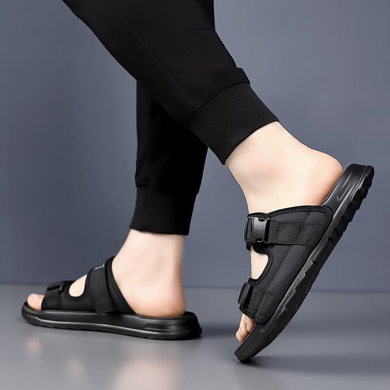 Fashion Fashion Trends Soft Sole Casual Couple Shoes Outdoor Comfort Slip-on Beach Slippers for Men's Summer Breathable Slides Slippers