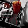 3D Cup Holder erts Coaster for Toyota Tacoma Accessories 2024 2025 2026 Siliconce Cup Coaster Mats Center Console Liner Non Slip Dustproof Protecror
