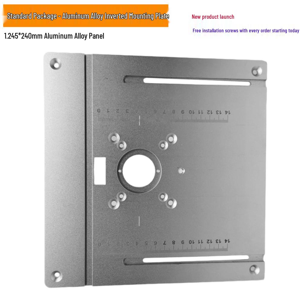 

Bakelite Router Edge Trimming & Engraving Workbench with Multi-functional Lifting & Tenon Jig