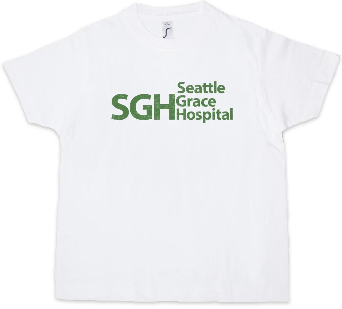 SEATTLE GRACE HOSPITAL Kids Boys kids boys T-Shirt SGH Anatomy Logo Room Symbol Emergency 120