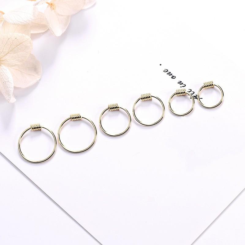 S925 Sterlingsilber Minimalistische Creolen für Damen – Hochwertiges Mini-Silber-Ohrklemmen-Design