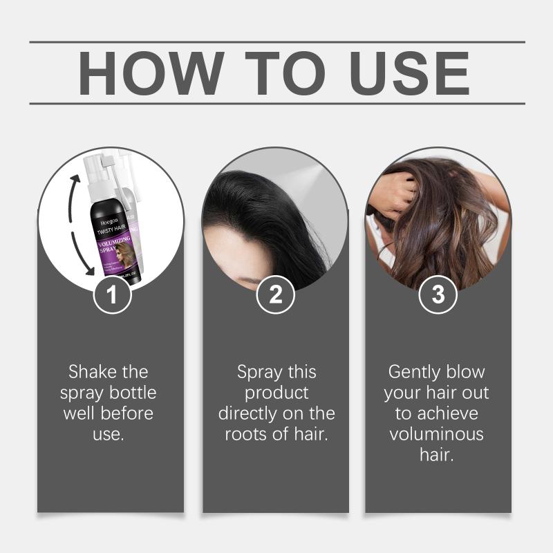 Volume Boosting Hair Spray With Collagen For Root Lift Lightweight Formula Non Sticky Feel All Day Freshness Fine Flat Oily