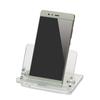 Support acrylique de téléphone portable transparent