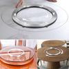 Aluminum Alloy Turntable Bearing 10" Heavy Duty Swivel Turntable Lazy Susan Rotating Bearing Turntable Round Dining Table Swivel Plate for