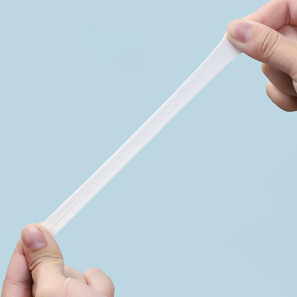 100 Pezzi Ditali Monouso Coperture in Gomma Resistenti all'Usura Antiscivolo Ispessimento per Elettronica