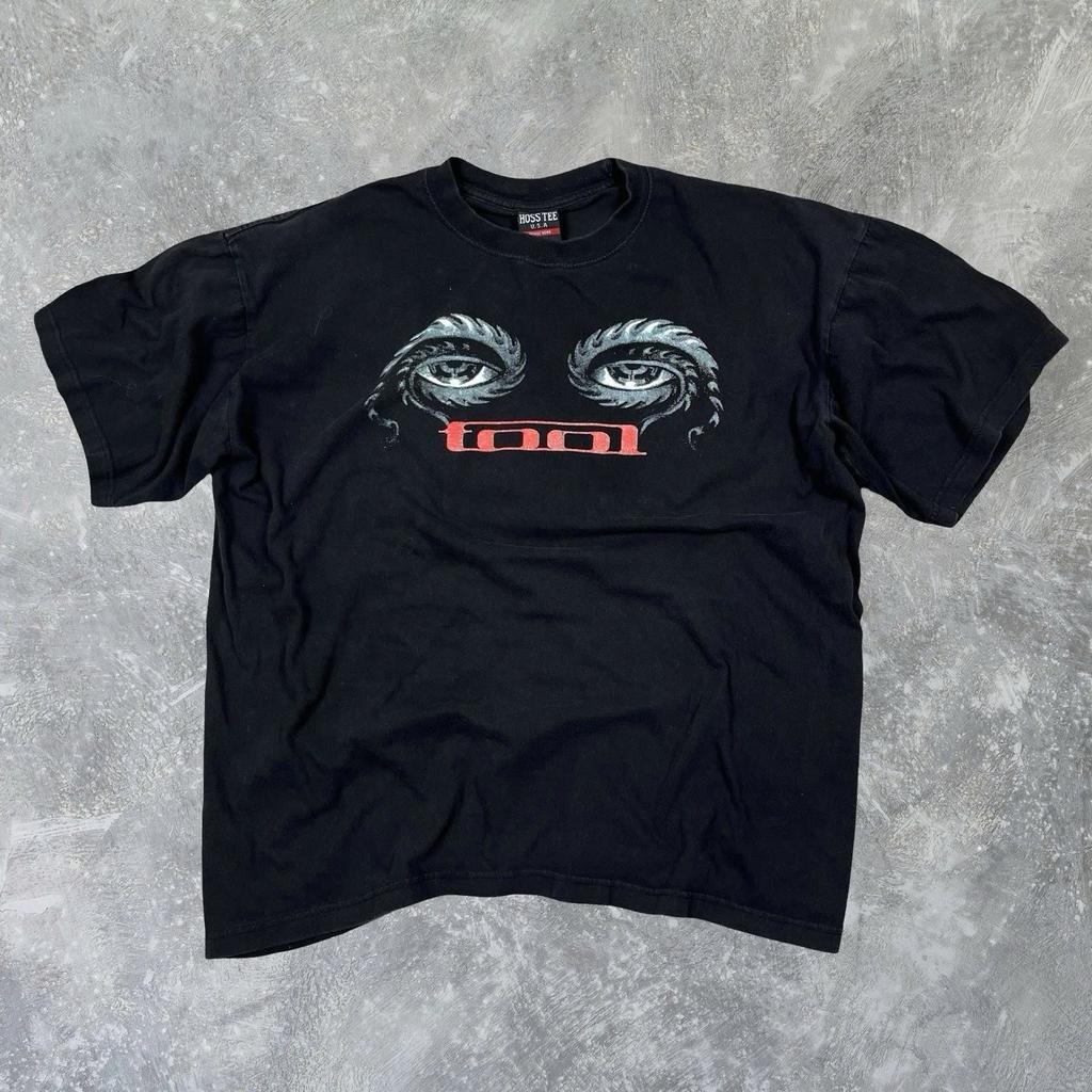 REPRINT Rare Tool Band Graphic TShirt Black Streetwear Y2K Rock PA8159 Unisex T-Shirt