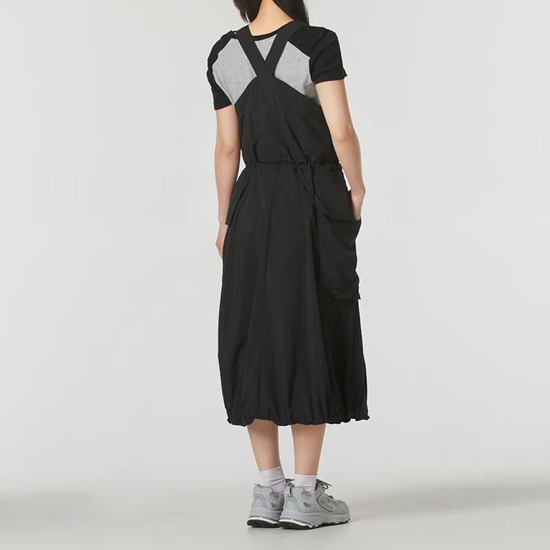 Puma Fashionable Breathable Casual Long Sleeve Suspender Dress Women Dresses Black 628129-01