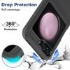 Coque de Protection - BOOLING - pour Samsung Galaxy Z Flip 7 FE - Antichoc - Hybride PC+Silicone - Noir