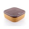 @ Plastic Rond 7 Vakjes Masala Kruidenbox Dabba Box 255Gr Zr-7085-60%Korting