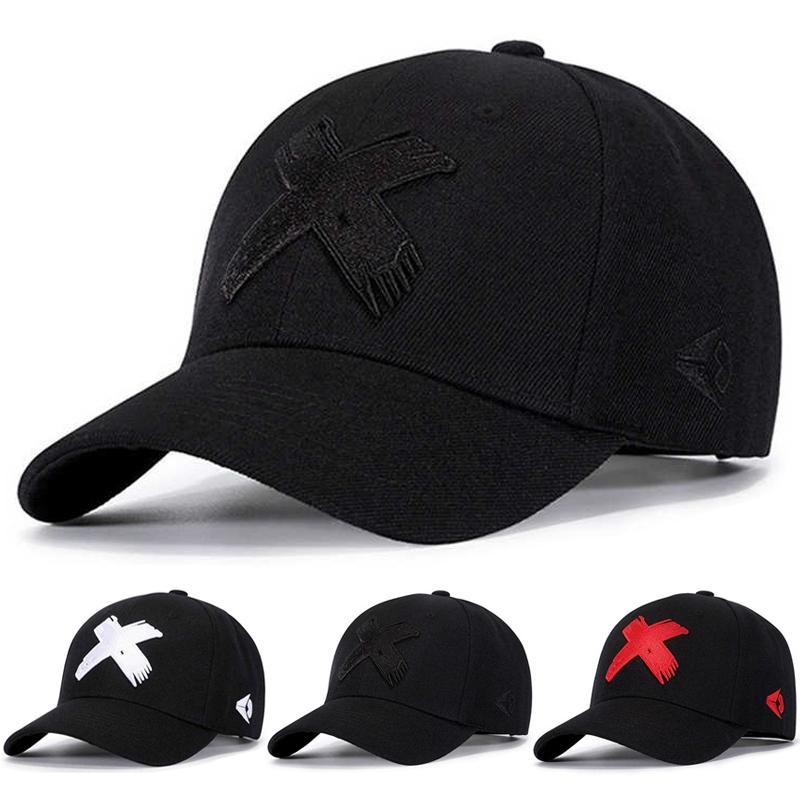 2025 Creative Simple New Baseball Hat X Embroidered Street Pop Skateboarding Hat Hip Hop Hat Daily Leisure Sunshade Hat Unisex