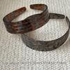 Plastic Wide Tortoise Shell Headband Acetate Leopard Hair Band  for Women's Hair