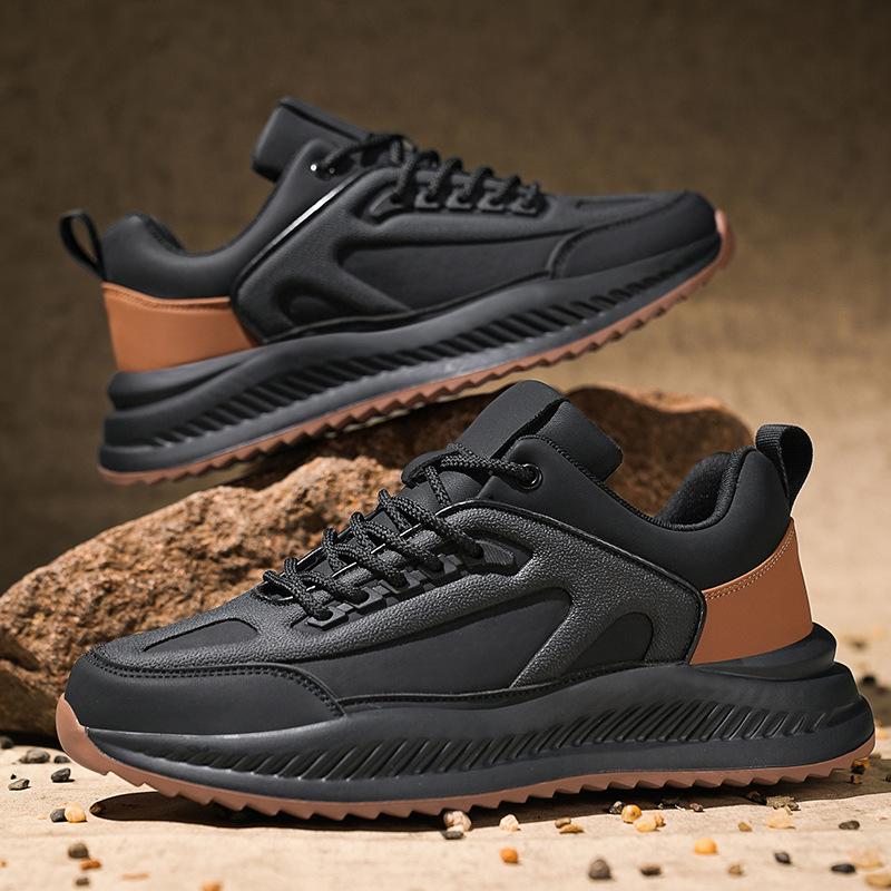 Winter new outdoor men's versatile fashion lightweight soft sole sports and leisure light shoes men's shoes
