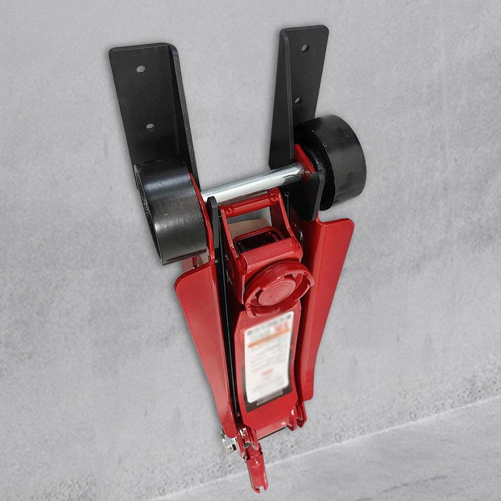 Bodenheber Halterung Garage Werkzeug Aufbewahrung Regal Haken Auto Hydraulischer Wagenheber Ständer Halter Schwerlast Wandmontage Garage Werkzeug Halterung