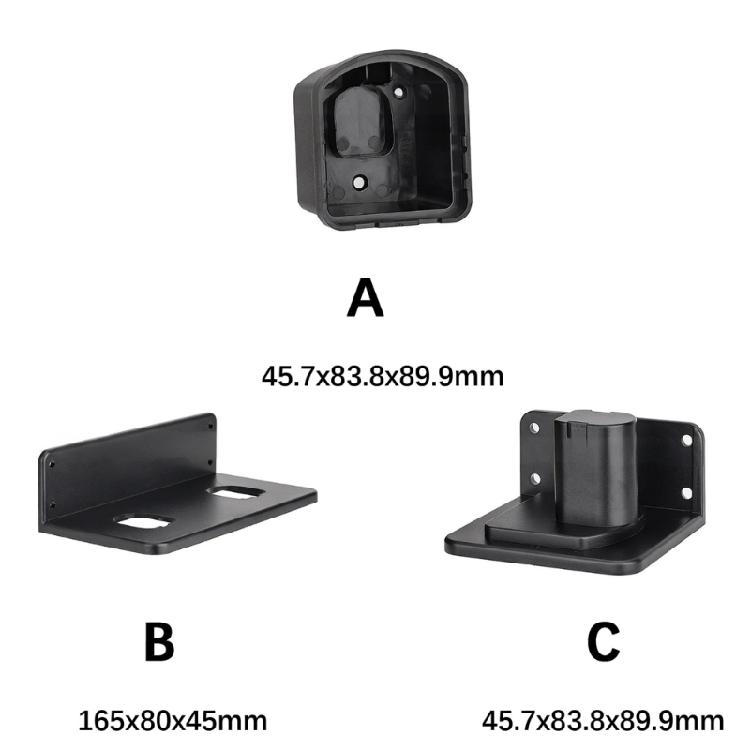 Wall Mount Battery Holder For 18V Battery Dock Holder Battery Storage Fixing Bracket Replacement Fixing Accessories