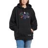 Vans Floral Print Hoodie With Long Sleeves Women Tops Black VN0A5LK2BLK