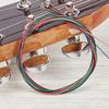 6 Strings Acoustic Guitar Strings Brass Red Copper Guitar Steel Strings Rainbow Colorful Anti Oxidation Coating