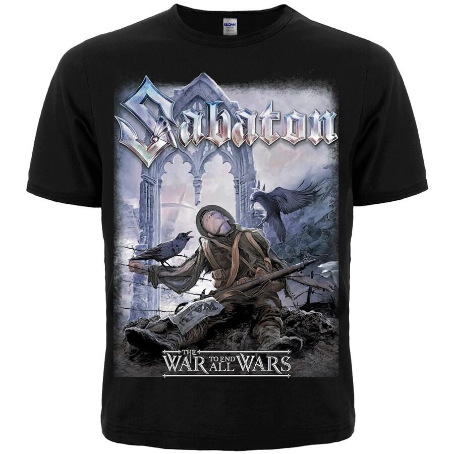 Sabaton Футболка  The War To End All Wars  Черная Унисекс Футболка M