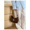Shoulder Bag Women PU Minimalist Underarm Daily Commute
