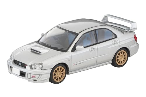 

TOMYTEC Tomica Limited Vintage Neo 1/64 Scale LV-N336b Subaru Impreza WRX STi Silver 2003 Model (Finished) 334460