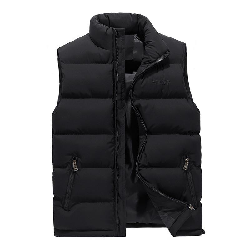 Winter Down Mens Vest Body Warmer Warm Sleeveless Padded Jacket Coat New