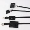 Women's Belt with Small Waist Bag Exquisite and Stylish Leather Belt Decoration for Women's Waist Hanging Bag