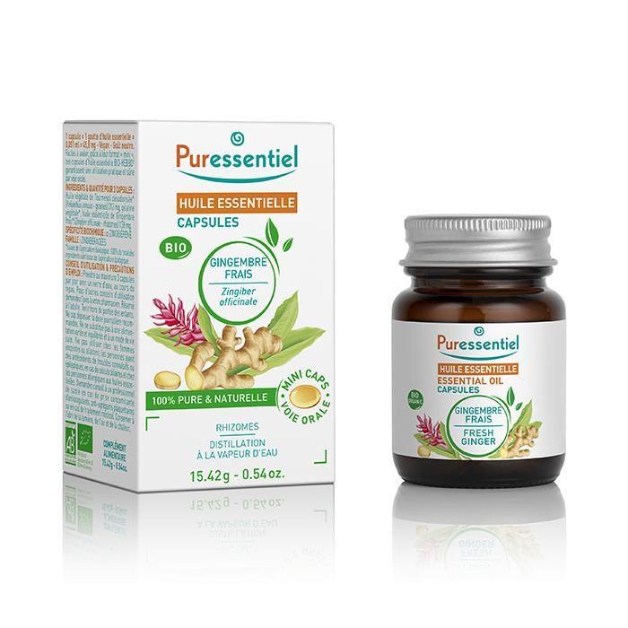 Puressentiel Capsules De Gingembre Bio - 60 Capsules