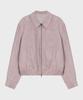 Noirer Fluid Swing Top Jacket (Ash Pink)