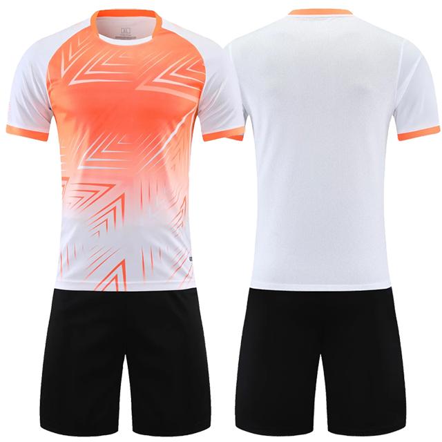 Men Kids Football Jersey Personalized Boy Soccer Jersey Set Polyester Soccer Uniform Breathable Football Uniform for Kids
